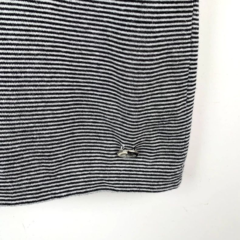 Chanel Chanel Black and White Striped Sleeveless Top-dmc Size XS / US 0-2 / IT 36-38 - 4 Thumbnail