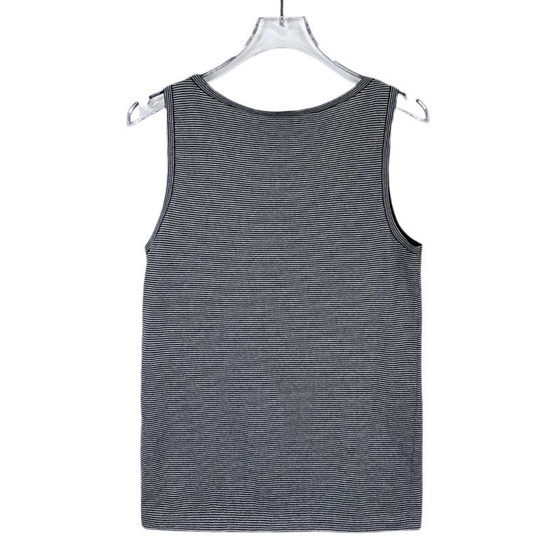 Chanel Chanel Black and White Striped Sleeveless Top-dmc Size XS / US 0-2 / IT 36-38 - 2 Thumbnail
