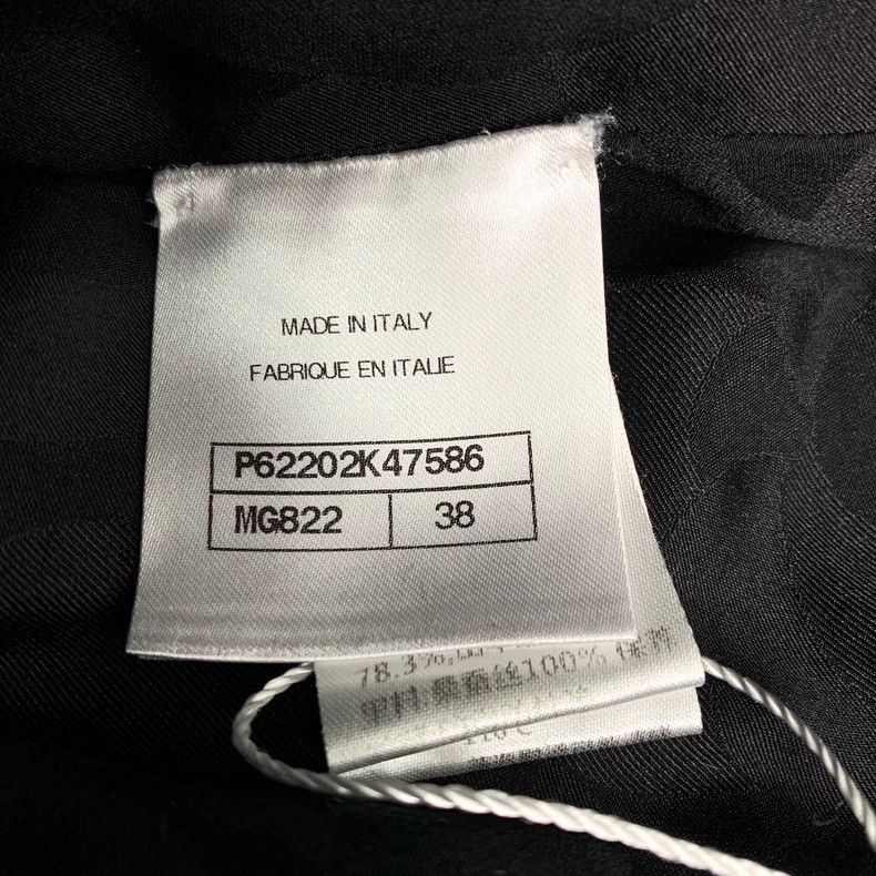 Chanel Chanel Black Teddy Jacket with CC Logo-dmc Size US S / EU 44-46 / 1 - 6 Thumbnail