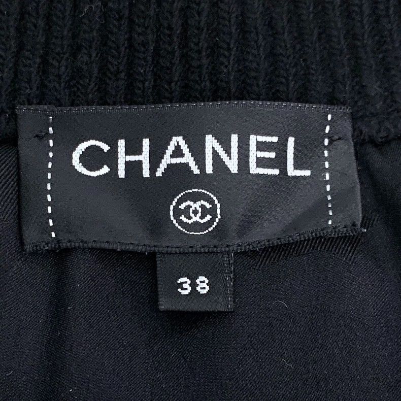 Chanel Chanel Black Teddy Jacket with CC Logo-dmc Size US S / EU 44-46 / 1 - 5 Thumbnail