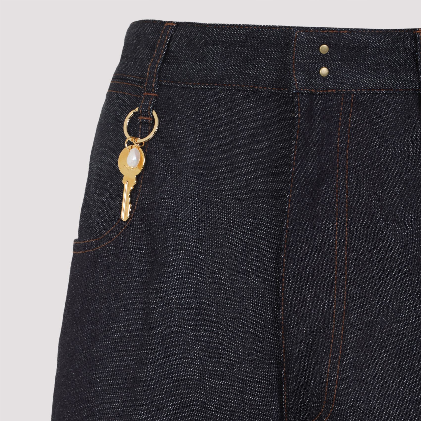 Carven Carven Wide Leg Jeans Size 28" / US 6 / IT 42 - 3 Thumbnail