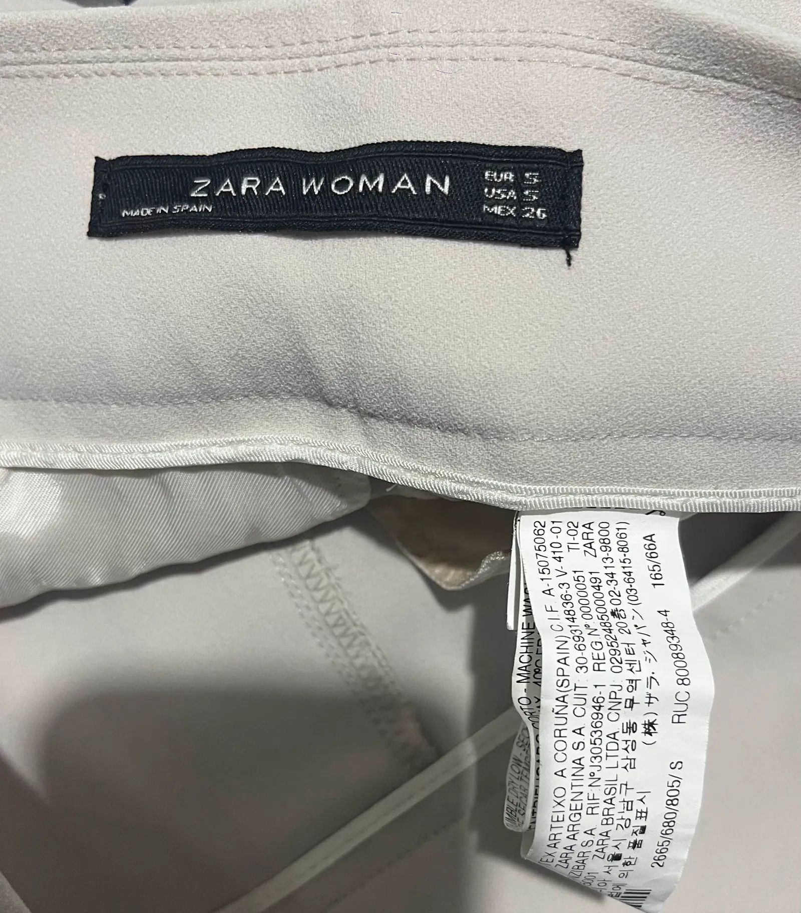 Zara Zara Pants Size 27" / US 4 / IT 40 - 3 Thumbnail