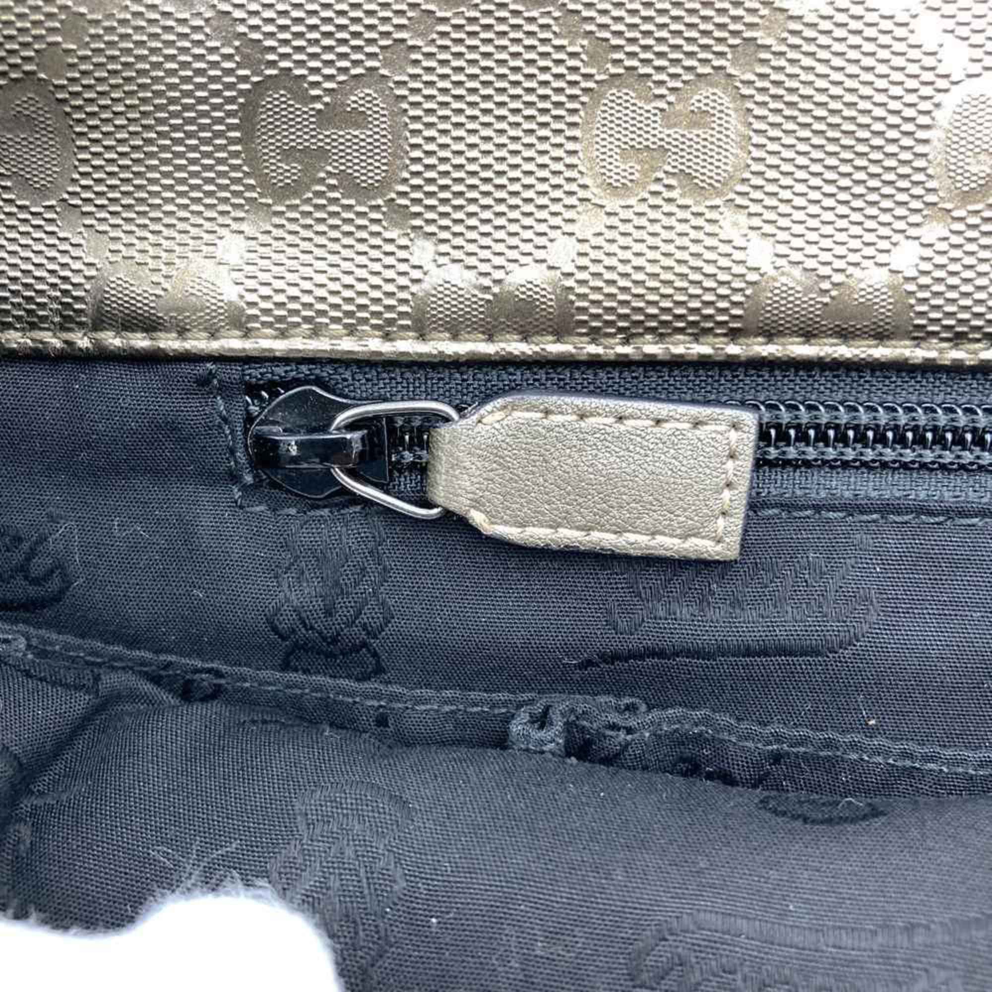 Gucci GUCCI 201732 Shoulder Bag GG Imprime Crossbody Brown Metallic Women's Size ONE SIZE - 14 Thumbnail