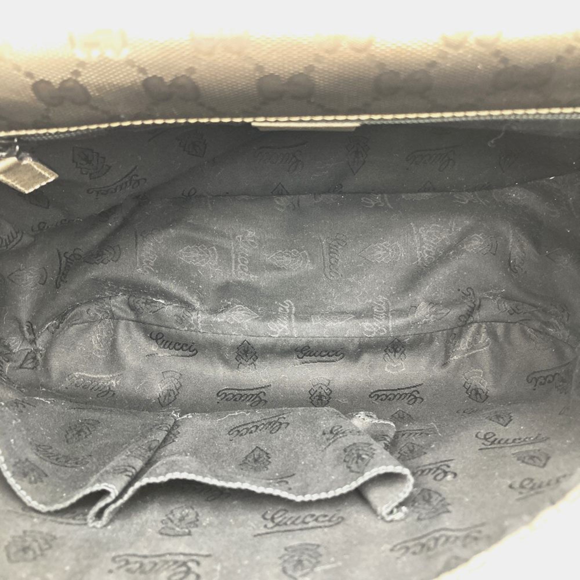 Gucci GUCCI 201732 Shoulder Bag GG Imprime Crossbody Brown Metallic Women's Size ONE SIZE - 9 Thumbnail