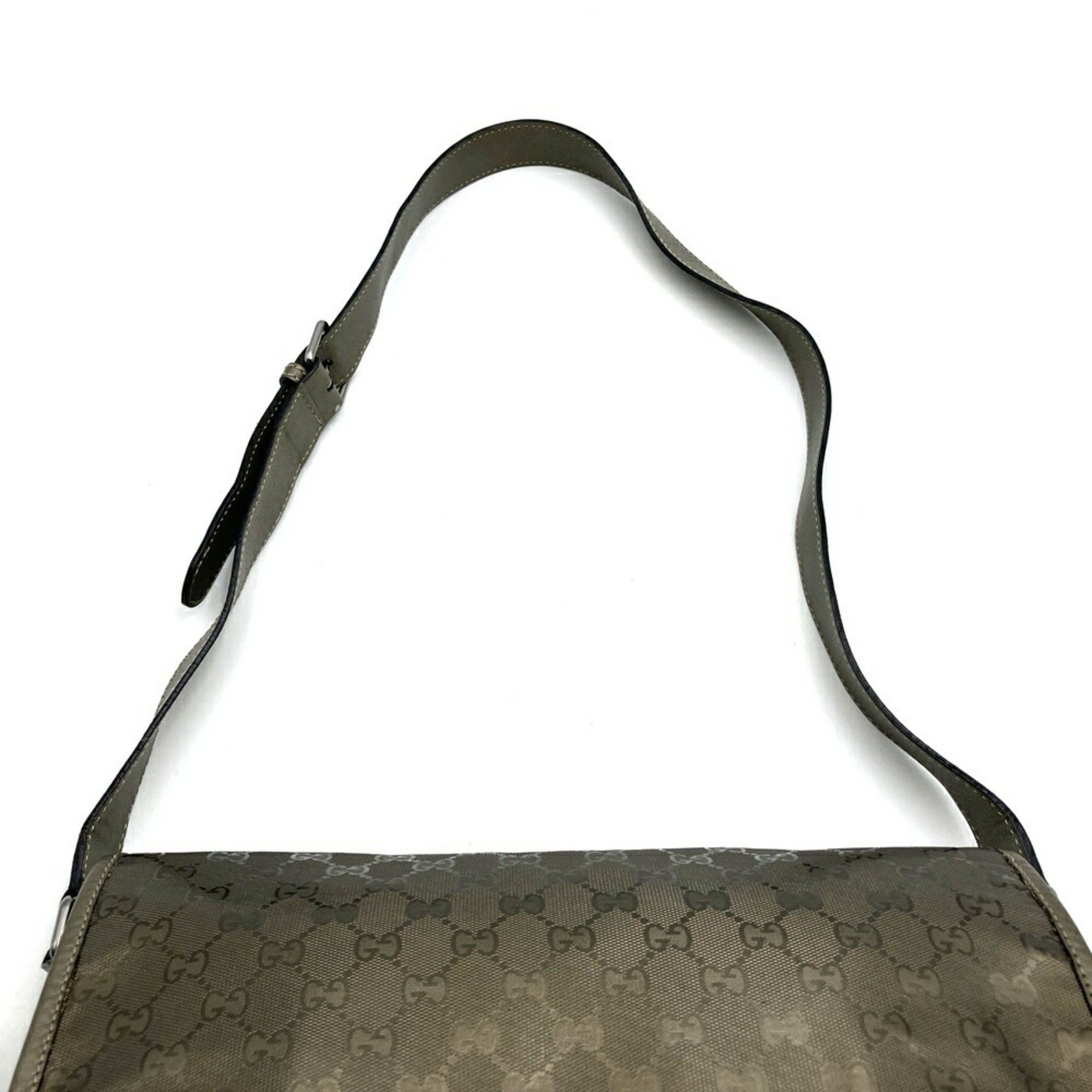 Gucci GUCCI 201732 Shoulder Bag GG Imprime Crossbody Brown Metallic Women's Size ONE SIZE - 7 Thumbnail