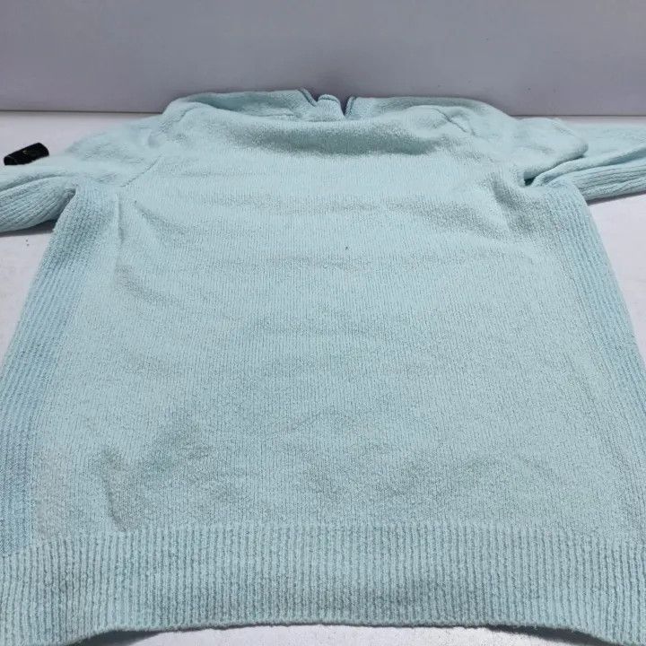 Stone Island Stone Island Blue Crew Neck Long Sleeve Sweater Size US L / EU 52-54 / 3 - 15 Thumbnail