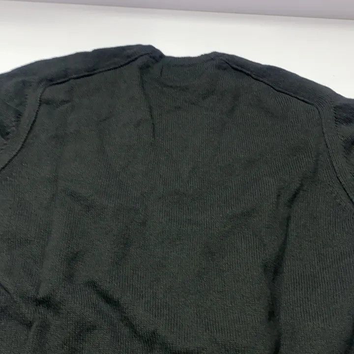 Stone Island Stone Island Black V-Neck Knit Sweater Size US M / EU 48-50 / 2 - 5 Thumbnail