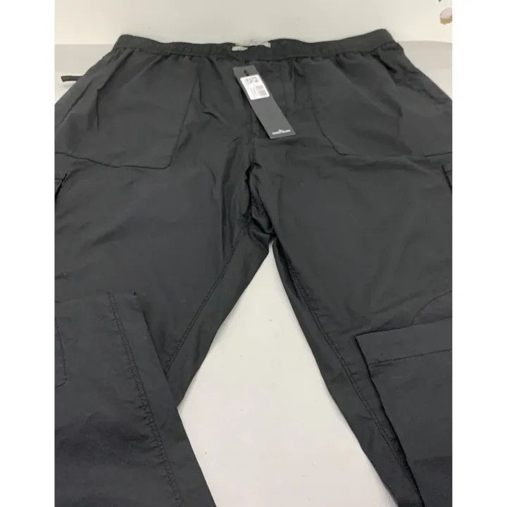 Stone Island Stone Island Black Long Cargo Pants for Men Size US 34 / EU 50 - 4 Thumbnail