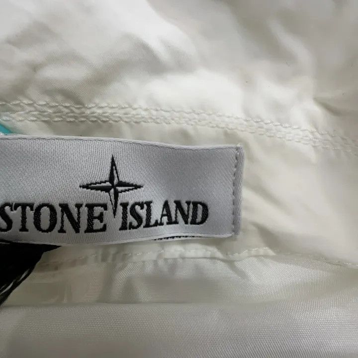 Stone Island Stone Island White Logo Long Sleeve Jacket Size US S / EU 44-46 / 1 - 2 Thumbnail