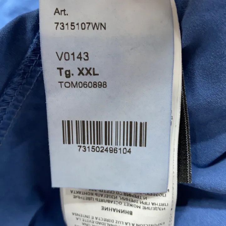 Stone Island Stone Island Blue Shirt Jacket for Men Size US XXL / EU 58 / 5 - 7 Thumbnail