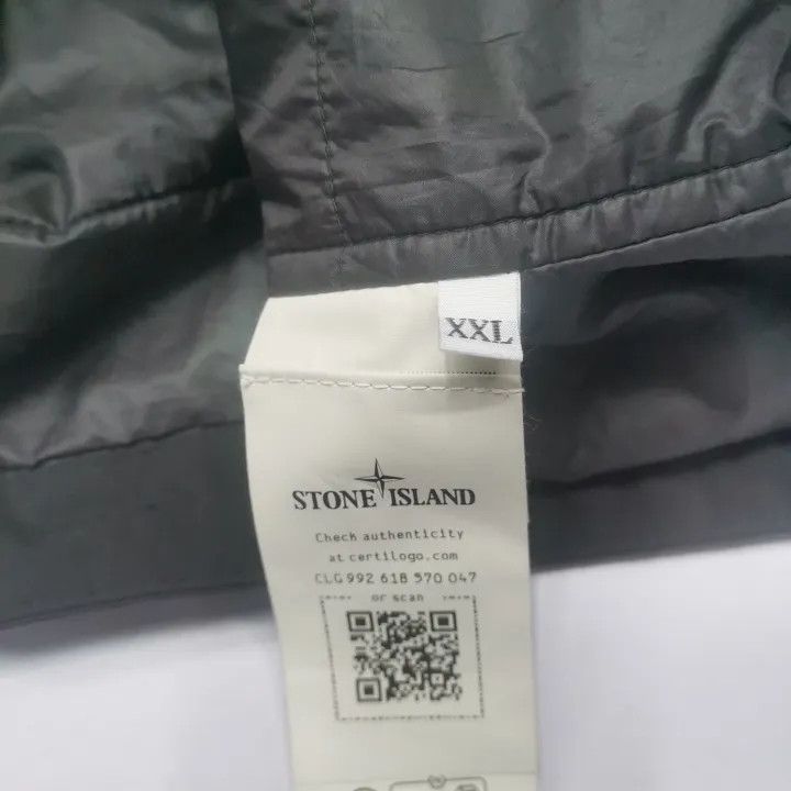 Stone Island Stone Island Primaloft Zip-Up Hooded Jacket Size US XXL / EU 58 / 5 - 5 Thumbnail