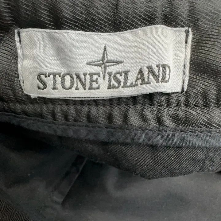 Stone Island Stone Island Black Zip-Up Casual Pants Size US 31 - 3 Thumbnail