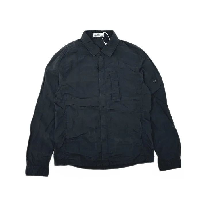 Stone Island Stone Island Metallic Nylon Jacket Black Size US L / EU 52-54 / 3 - 2 Thumbnail