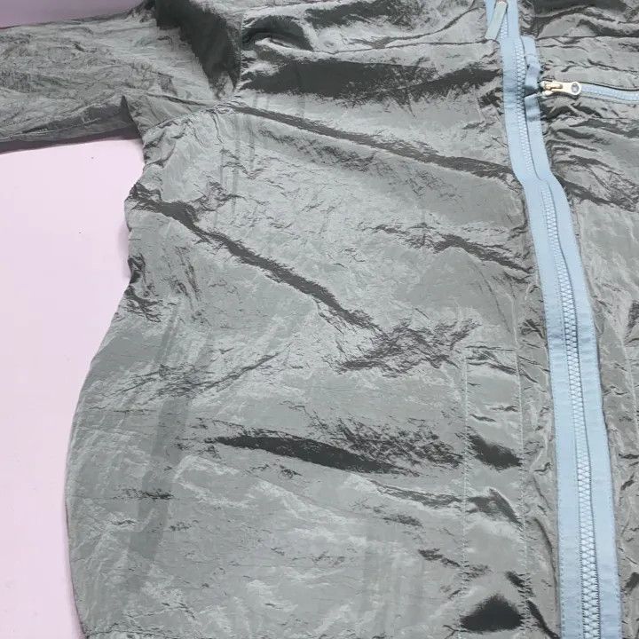 Stone Island Stone Island Metallic Nylon Long Sleeve Jacket Size US XXL / EU 58 / 5 - 9 Thumbnail