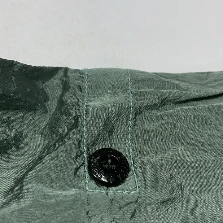 Stone Island Stone Island Metallic Nylon Long Sleeve Jacket Size US XXL / EU 58 / 5 - 8 Thumbnail