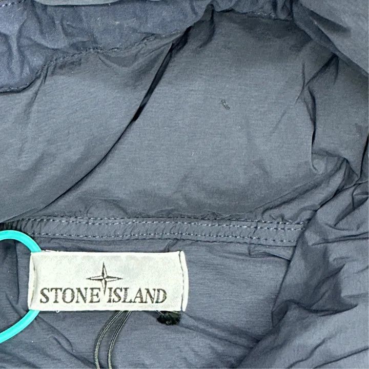 Stone Island Stone Island Navy Hooded Down Jacket Size US M / EU 48-50 / 2 - 5 Thumbnail