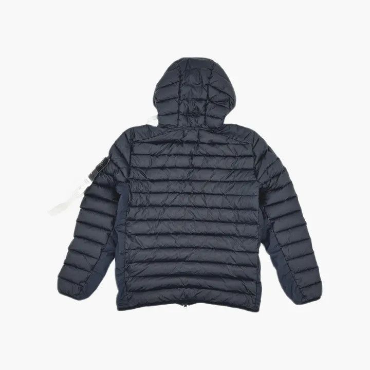 Stone Island Stone Island Blue Logo Zip Hoodie Jacket Size US M / EU 48-50 / 2 - 3 Thumbnail