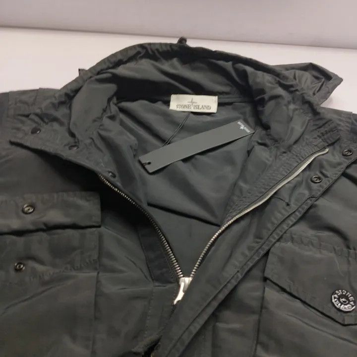 Stone Island Stone Island Classic Black Softshell Jacket Size US L / EU 52-54 / 3 - 10 Thumbnail