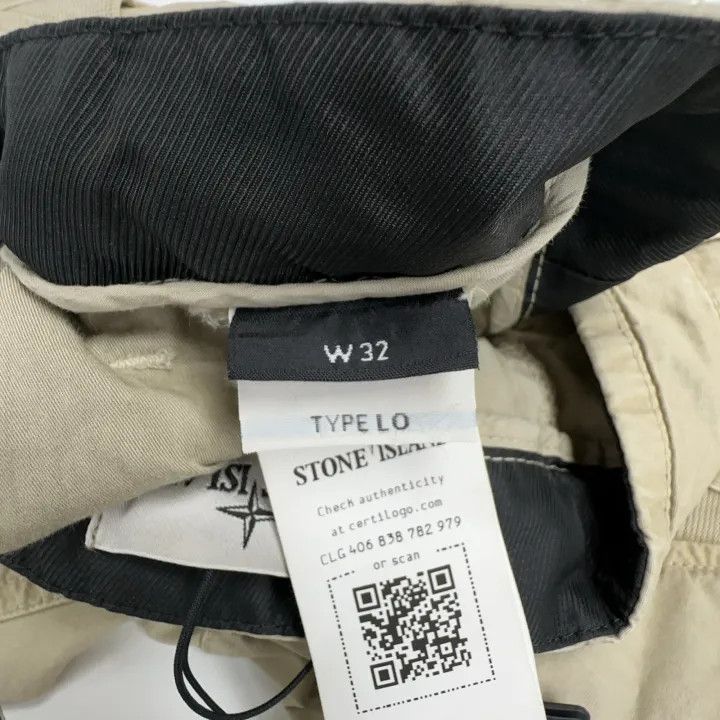 Stone Island Stone Island Beige Zippered Casual Trousers Size US 32 / EU 48 - 6 Thumbnail