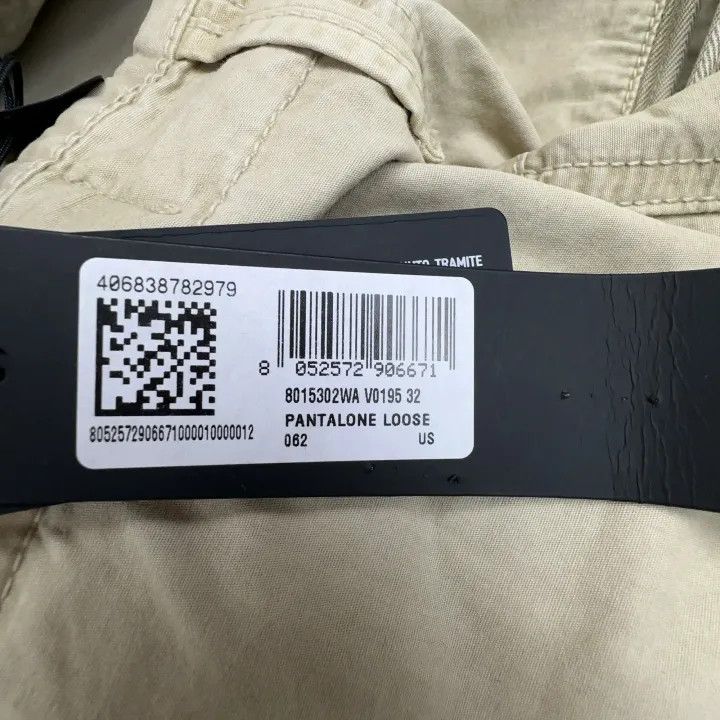 Stone Island Stone Island Beige Zippered Casual Trousers Size US 32 / EU 48 - 4 Thumbnail