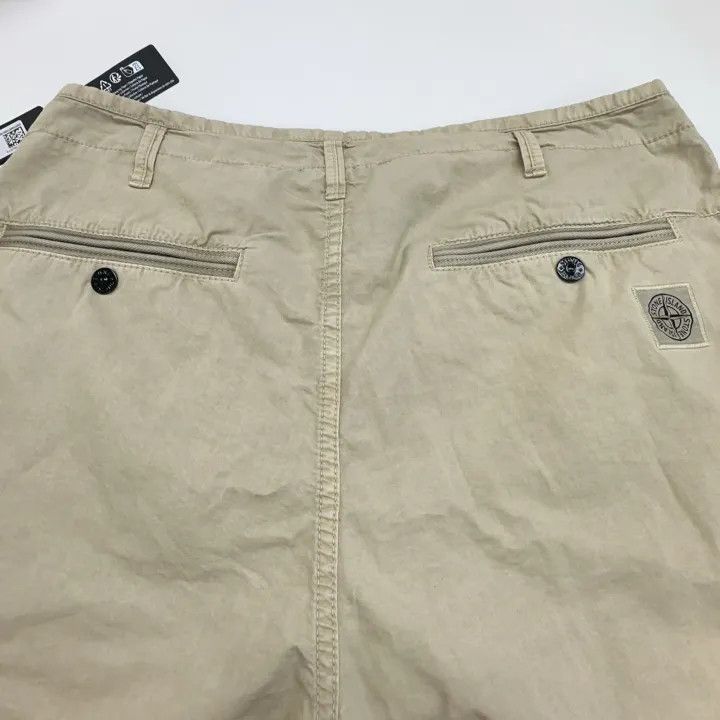 Stone Island Stone Island Beige Zippered Casual Trousers Size US 32 / EU 48 - 7 Thumbnail