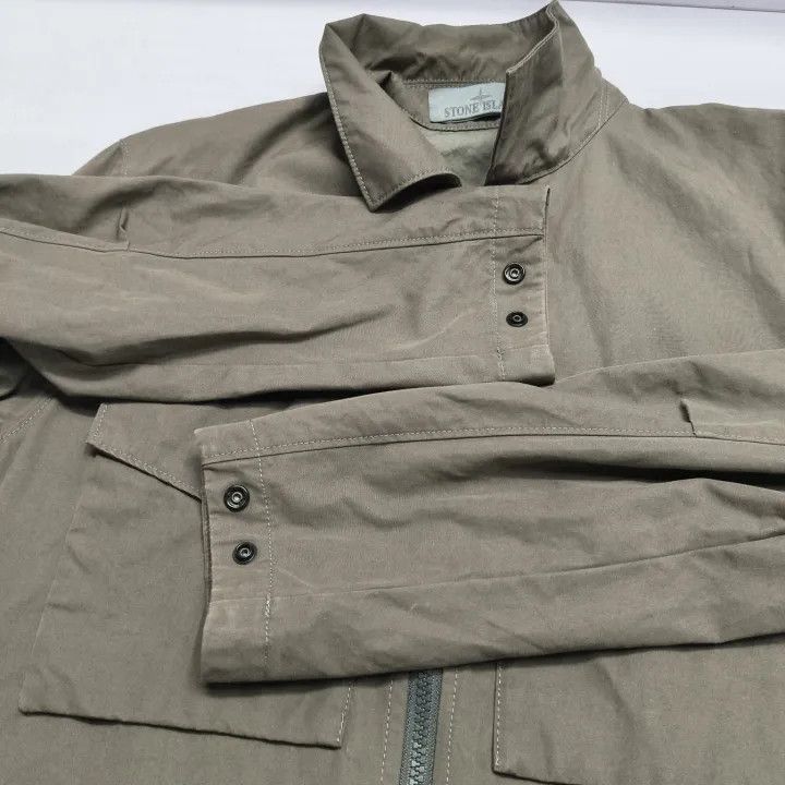 Stone Island Stone Island Ghost Pieces Logo Jacket Size US S / EU 44-46 / 1 - 9 Thumbnail