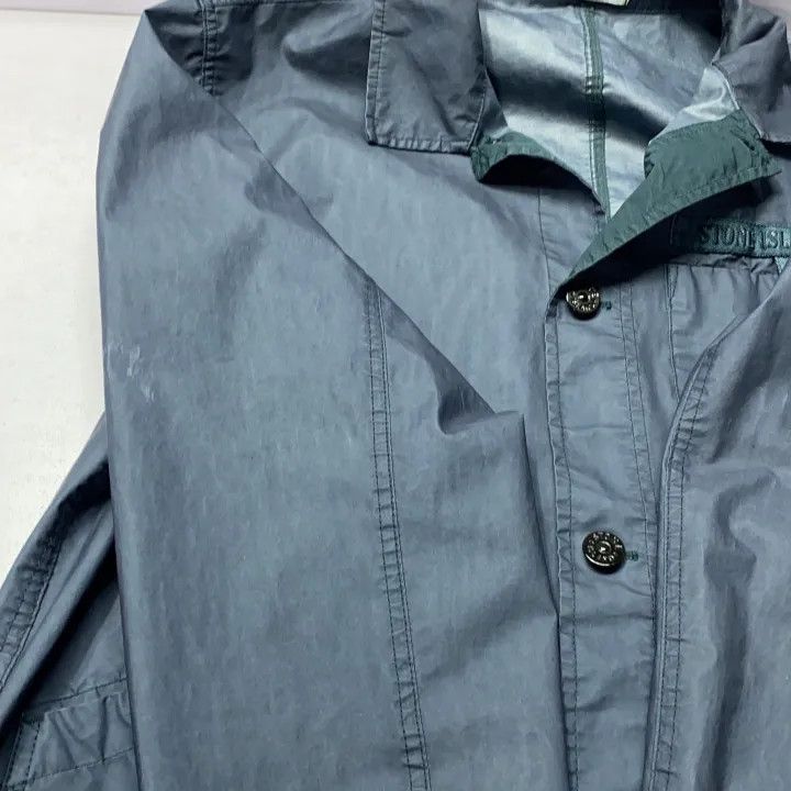 Stone Island Stone Island SS22 Blue Long Sleeve Jacket Size US XL / EU 56 / 4 - 9 Thumbnail