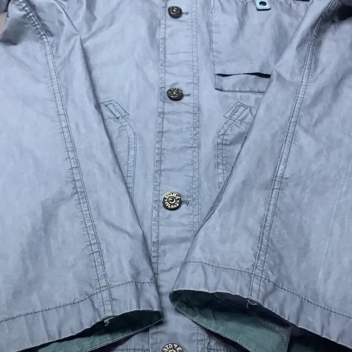 Stone Island Stone Island SS22 Blue Long Sleeve Jacket Size US XL / EU 56 / 4 - 12 Thumbnail