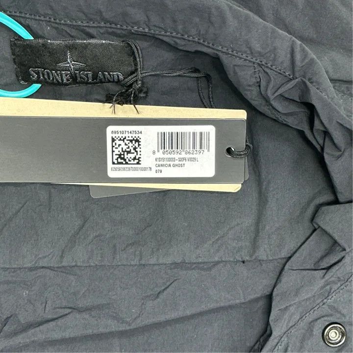 Stone Island Stone Island Ghost Series Long Sleeve Shirt Size US L / EU 52-54 / 3 - 3 Thumbnail