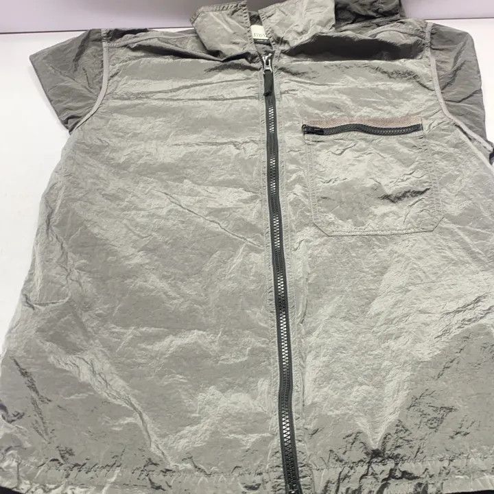 Stone Island Stone Island SS24 Grey Nylon Jacket Size US M / EU 48-50 / 2 - 12 Thumbnail