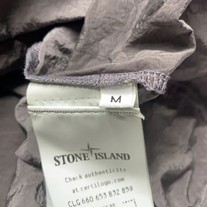 Stone Island Stone Island SS24 Grey Nylon Jacket Size US M / EU 48-50 / 2 - 5 Thumbnail