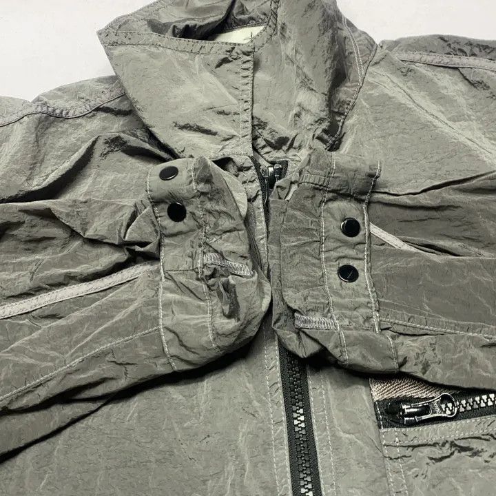 Stone Island Stone Island SS24 Grey Nylon Jacket Size US M / EU 48-50 / 2 - 8 Thumbnail