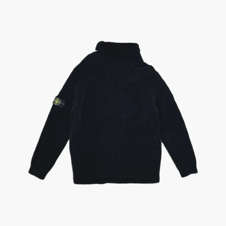 Stone Island Stone Island Black Wool Knit Cardigan Size US XL / EU 56 / 4 - 3 Thumbnail