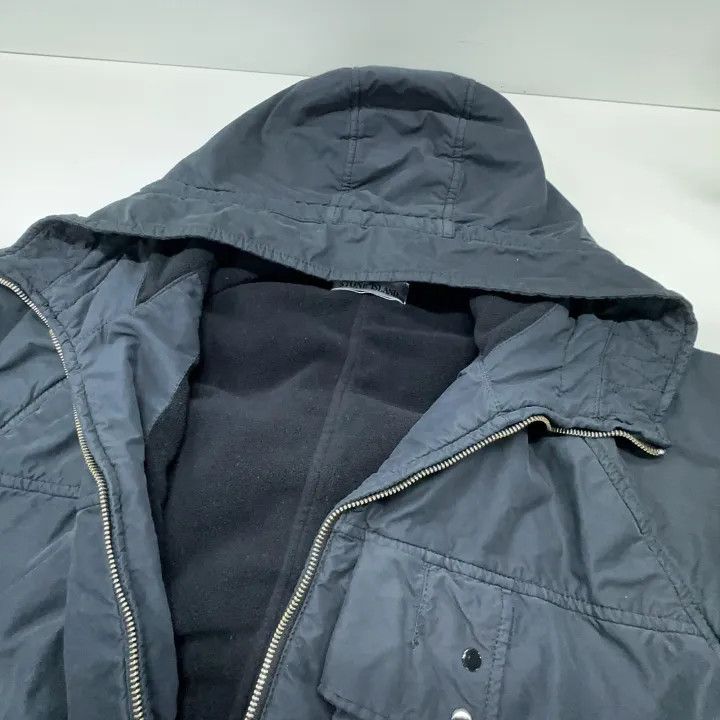Stone Island Stone Island Black Logo Hooded Jacket Size US L / EU 52-54 / 3 - 7 Thumbnail
