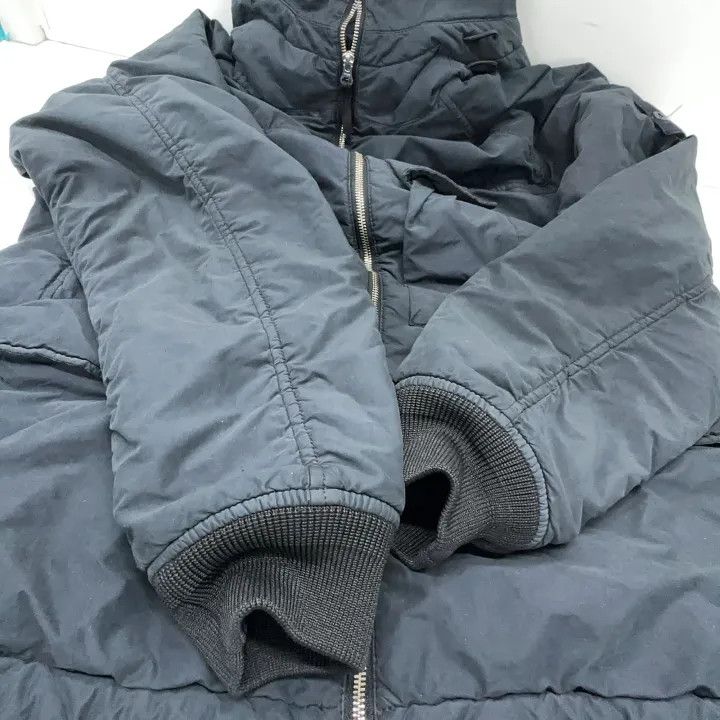 Stone Island Stone Island Black Logo Hooded Jacket Size US L / EU 52-54 / 3 - 11 Thumbnail