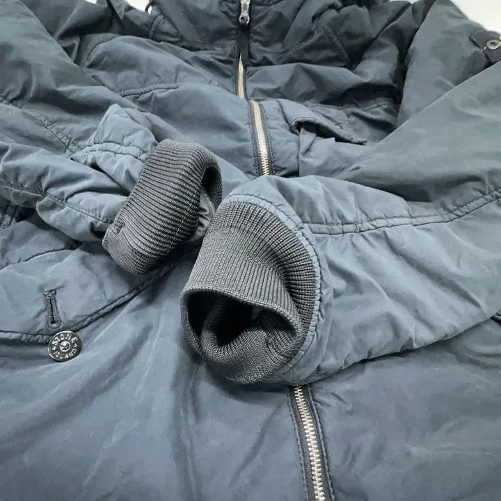 Stone Island Stone Island Black Logo Hooded Jacket Size US L / EU 52-54 / 3 - 12 Thumbnail