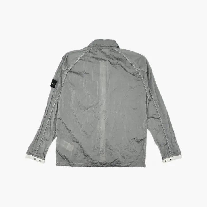 Stone Island Stone Island Metallic Nylon Shirt Jacket Size US XL / EU 56 / 4 - 3 Thumbnail