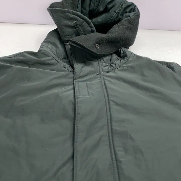 Stone Island Stone Island Black Hooded Zip Jacket Size US XL / EU 56 / 4 - 9 Thumbnail