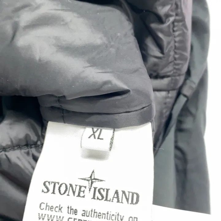 Stone Island Stone Island Black Hooded Zip Jacket Size US XL / EU 56 / 4 - 6 Thumbnail