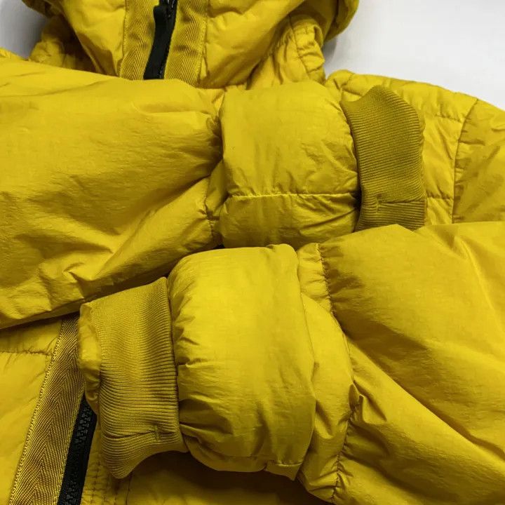 Stone Island Stone Island Yellow Logo Hooded Puffer Jacket Size US M / EU 48-50 / 2 - 11 Thumbnail