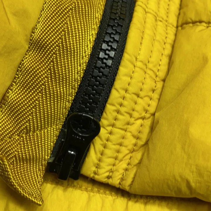 Stone Island Stone Island Yellow Logo Hooded Puffer Jacket Size US M / EU 48-50 / 2 - 14 Thumbnail