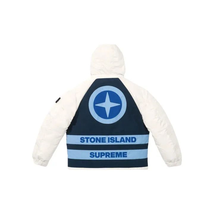 Stone Island Supreme x Stone Island Reversible Down Puffer Jacket Size US S / EU 44-46 / 1 - 2 Thumbnail