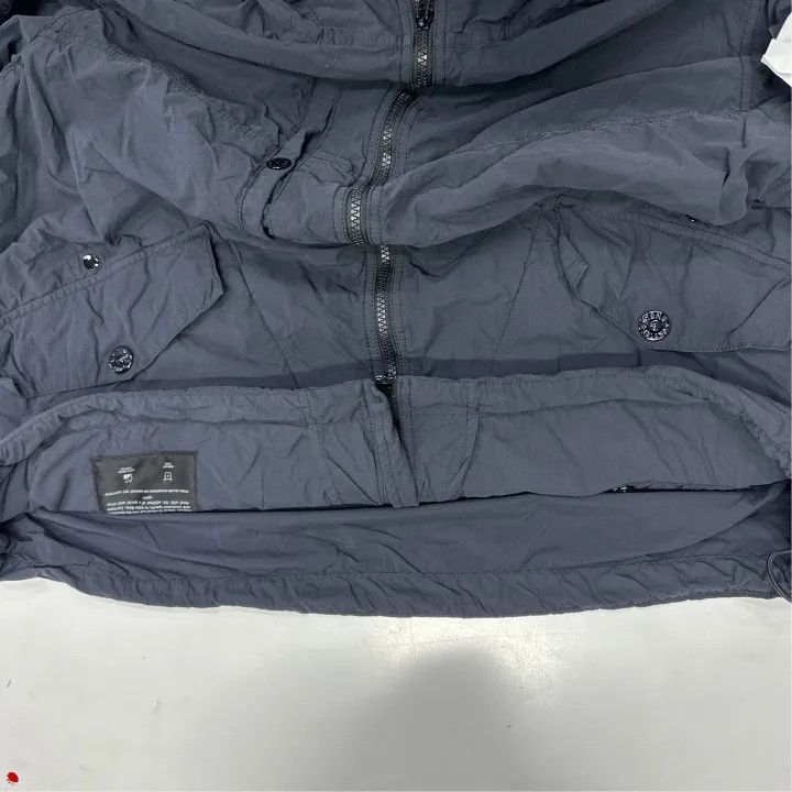 Stone Island Stone Island Black Nylon Hooded Jacket Size US XXL / EU 58 / 5 - 6 Thumbnail