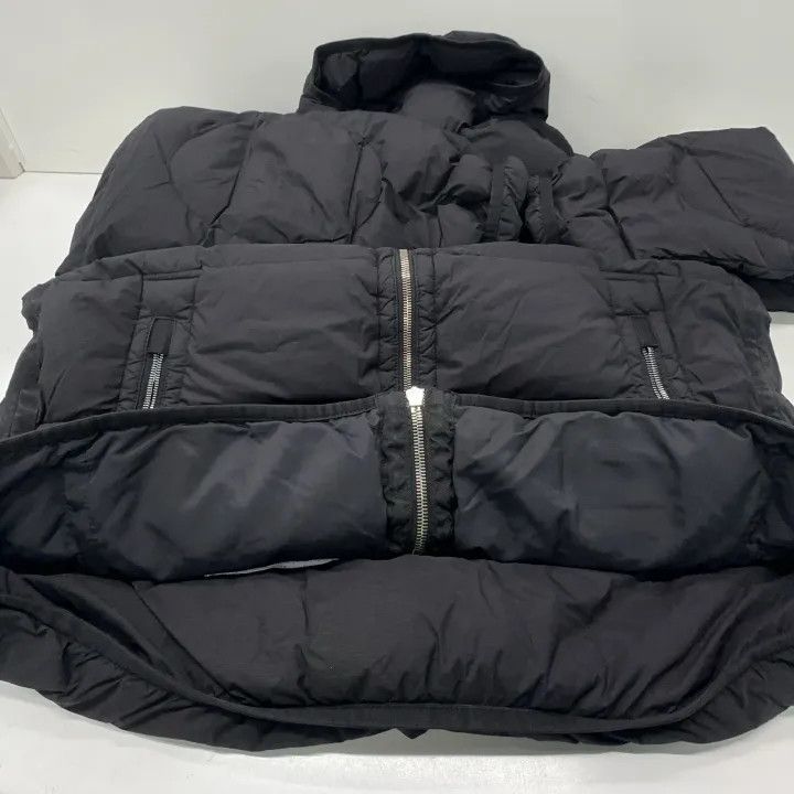 Stone Island Stone Island Black Quilted Hooded Jacket Size US L / EU 52-54 / 3 - 10 Thumbnail