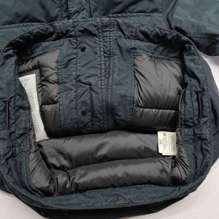 Stone Island Stone Island Navy Waterproof Down Jacket Size US M / EU 48-50 / 2 - 16 Thumbnail