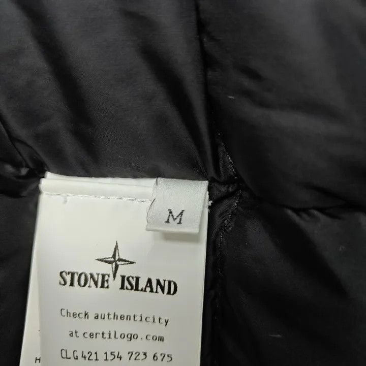 Stone Island Stone Island Navy Waterproof Down Jacket Size US M / EU 48-50 / 2 - 5 Thumbnail