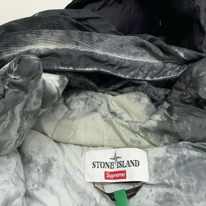 Stone Island Supreme x Stone Island Hooded Puffer Jacket Size US M / EU 48-50 / 2 - 6 Thumbnail