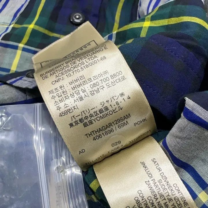 Burberry Burberry Plaid Button-Up Long Sleeve Shirt Size US L / EU 52-54 / 3 - 10 Thumbnail