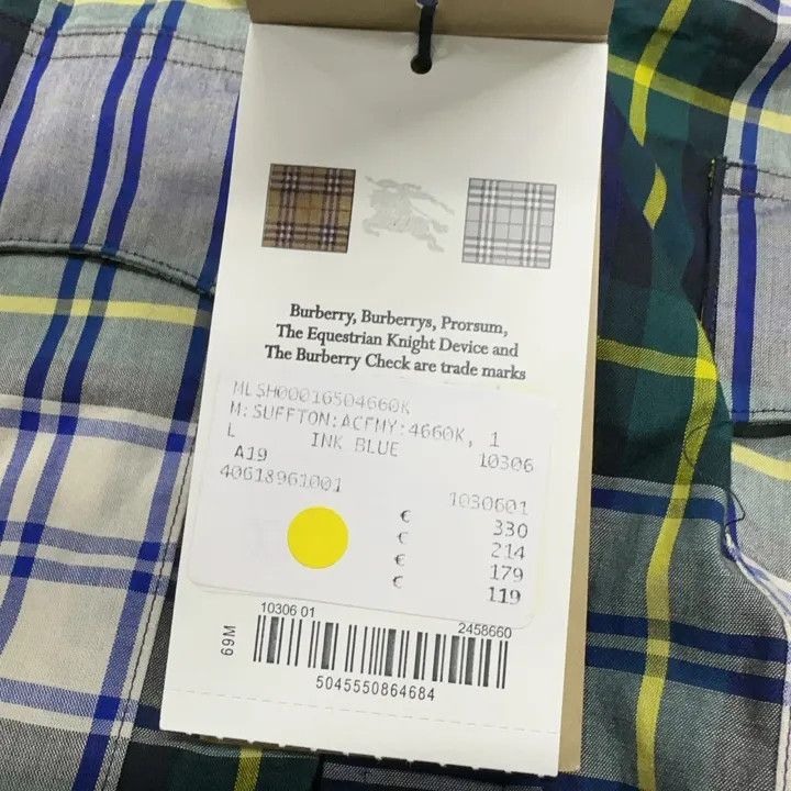 Burberry Burberry Plaid Button-Up Long Sleeve Shirt Size US L / EU 52-54 / 3 - 11 Thumbnail