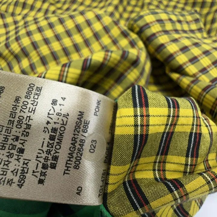 Burberry Burberry Color-Block Short Sleeve Check Shirt Size US M / EU 48-50 / 2 - 4 Thumbnail